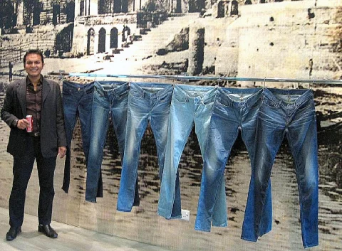 Denim jeans displayed as a clothing category reference.